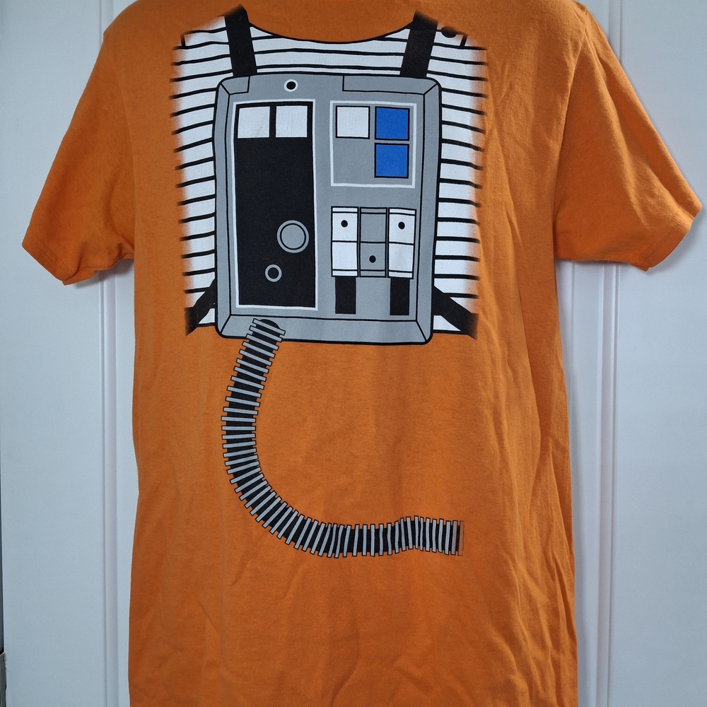 Star Wars Orange Graphic Short Sleeve Tee